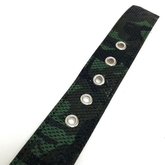 JIMMY CHOO Belt Canvas Green